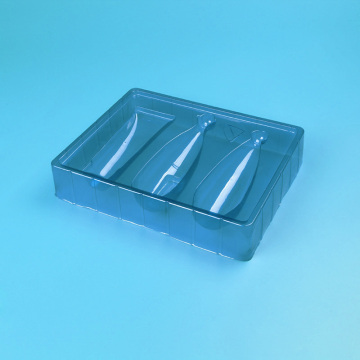 Clear Vacuum Forming Plastic Inner Packaging Tray Customized