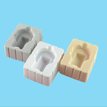 Custom Plastic Flocking Box Insert Tray Packaging for Cosmetics
