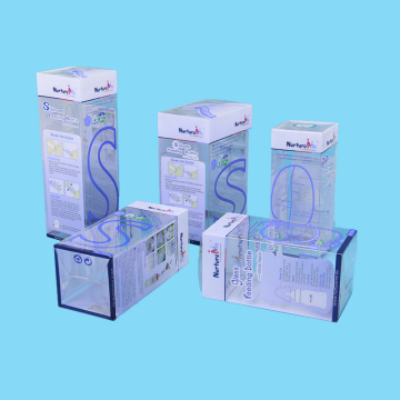 Printed Plastic Folding Box Custom Clear Color Box Wholesale
