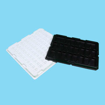 Custom Colored PET Thermoforming Tray: ESD Safe Plastic Tray Experienced Manufacturer Providing Professional Packaging Solutions