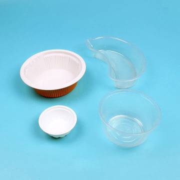 Custom Made PP, PET, PS Plastic Vacuum Forming Bowls Disposable