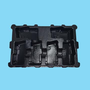 Anti-scratch ABS+TPU composite plastic vacuum forming packaging tray for auto parts