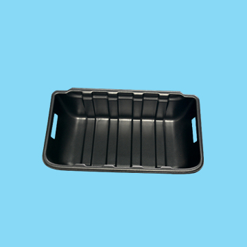 Customized HDPE Thermoformed Plastic Tool Tub with Leather Texture