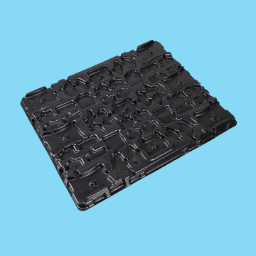 Thermoformed Plastic Industrial Packaging - Rackable & Nestable Thermoform Plastic Pallets and Lids