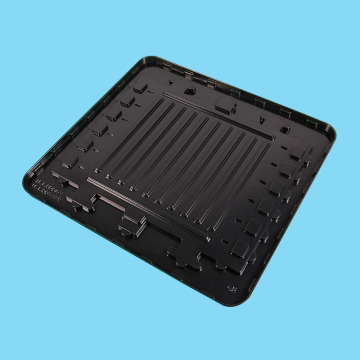 PET Large Electronic Products ESD Conductive Tray Vacuum Forming China Manufacturer