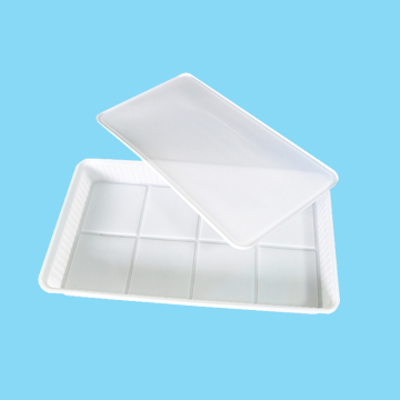 Polypropylene PP Large Plastic Vacuum Forming Box for Medical Sotck Solution Bag