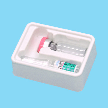 Custom Polystyrene Plastic Ampoule Packaging Tray and Vial Blister Pack